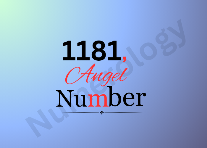 1181 angel number